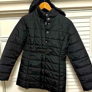 Women’s Moda International jacket size XS with detachable hoodie.